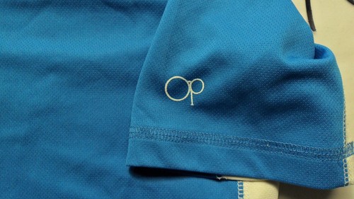 Medium Kids OP UV Protection Blue White  Shirt - Picture 5 of 6