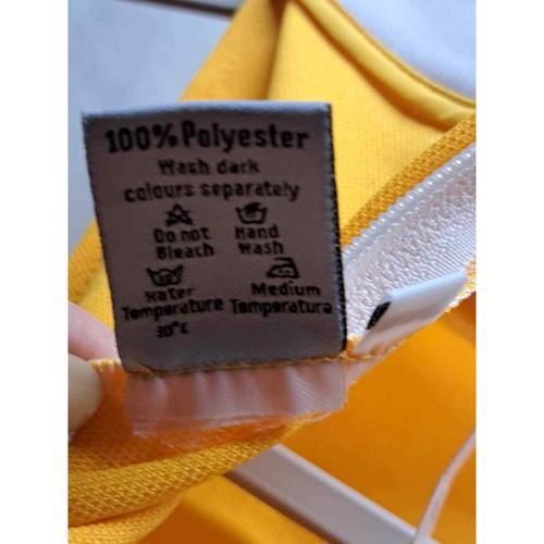 NWT Pittsburgh Steeler (Gold) Yellow White Cheerleader Top Skirt M 8-10 - Picture 10 of 13