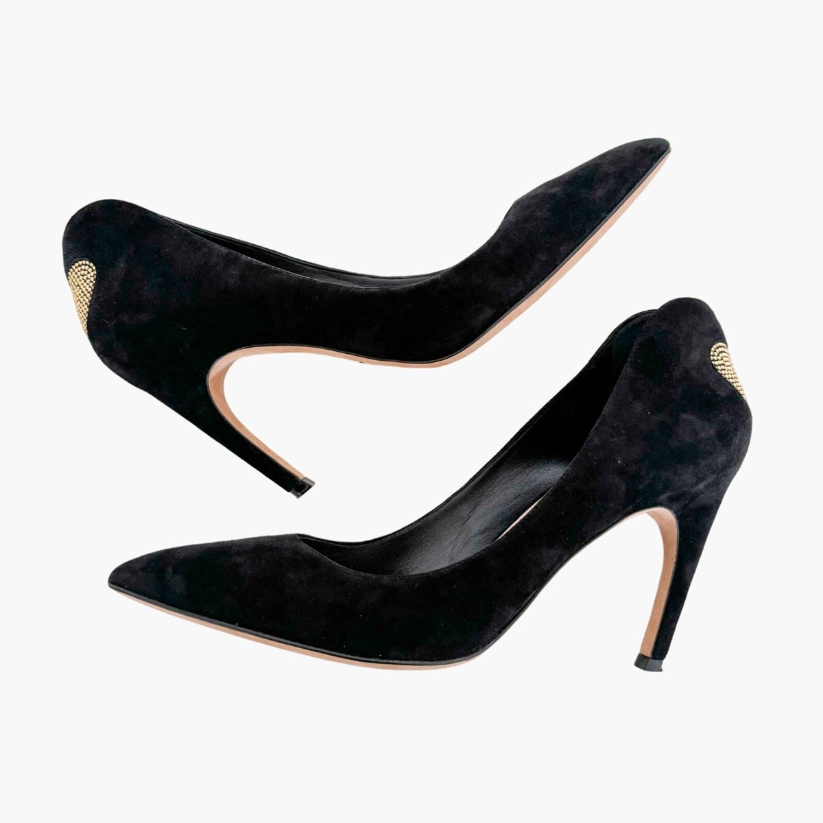 Christian Dior Dioramour Heart Studded Pumps EU 40.5 US 10.5