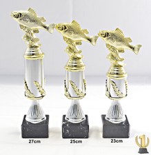 Angel - Fischer Trophäe / Pokal 3er set oder...