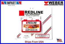 Redline Weber Carburetor 38 Outlaw Jet Pack Kit DGES, DGAS, DGMS, 701-DGS