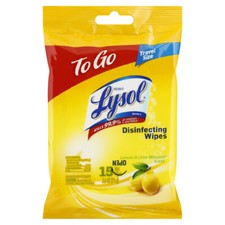 Lysol Disinfecting Wipes - Lemon  Lime Blossom To-Go Flatpack 15 Count