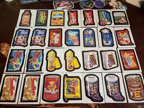 Lotof 28 2004 Topps Wacky Packages Stickers Look 👀 🔥