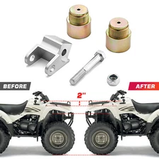 Front Rear 2" Full Lift Kit Spacers Fit Kawasaki Prairie/Brute Force 360 650 700