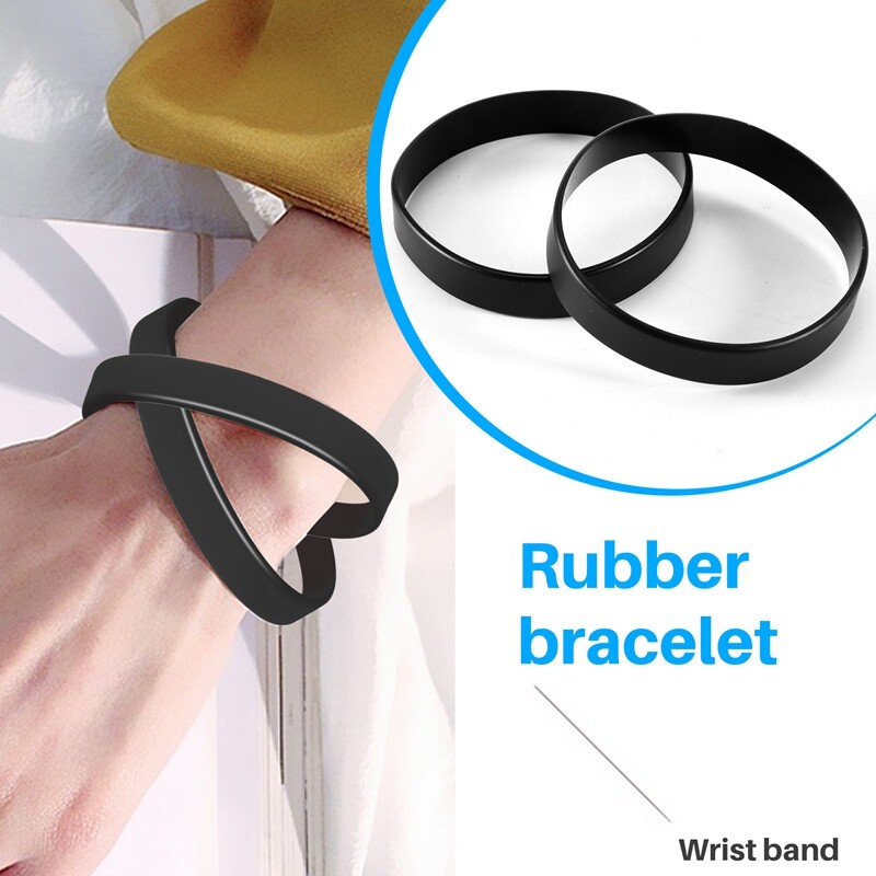 15 PCS Bracelet Bangle Rubber Black Sport 12 mm Band TOP F4Q72393 eBay