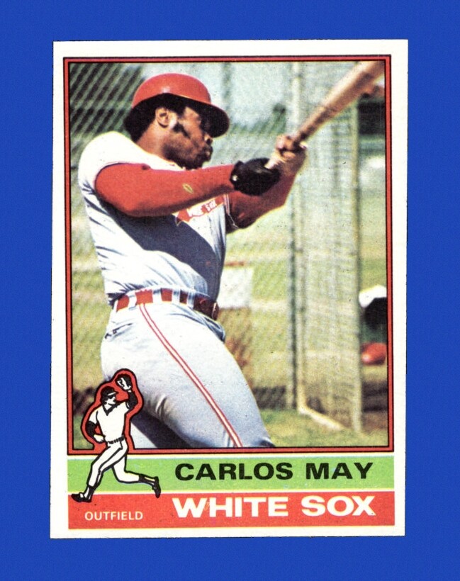 1976 Topps Set-Break #110 Carlos May NM-MT OR BETTER *GMCARDS*