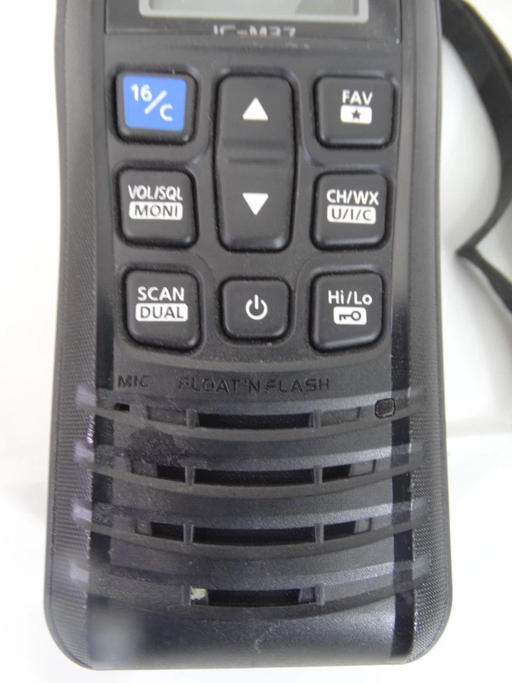 ICOM VHF Marine Radio Model IC-M37, for Parts/Repair - Image 2 of 4