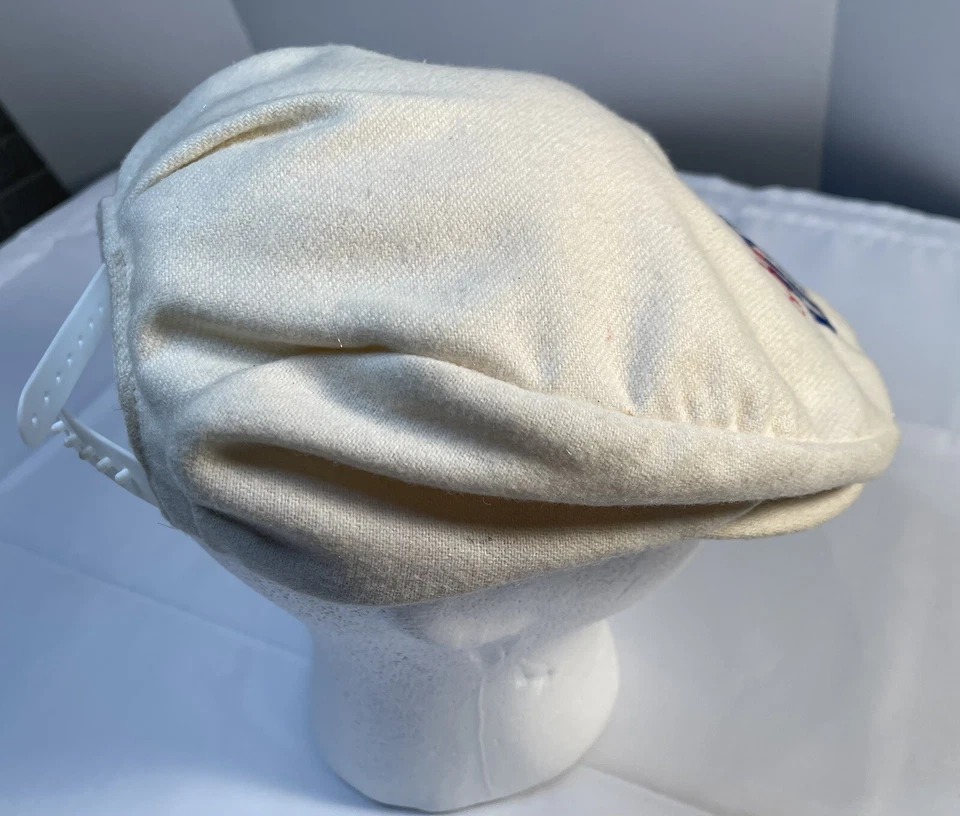  Wool Ski Utah Hat Cap Newsboy White/cream VTG Retro Snowboard y2k  - Image 4 of 4