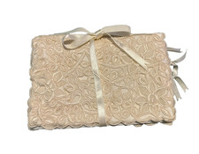 Yves Delorme Paris Victorian Lace Bridal Jewelry Pouch Vintage Stunning