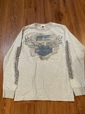 Men’s Small Harley Davidson Long Sleeve T Shirt Richmond Virginia