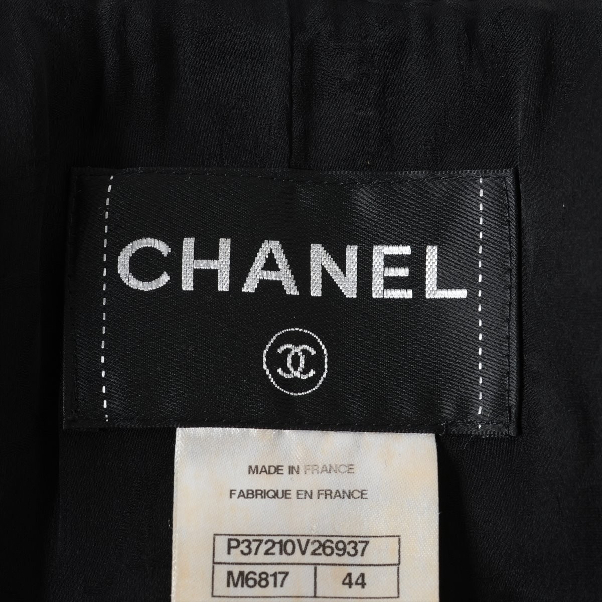 Chanel Coco Button Jacket Wool Rayon Polyester Co… - image 5