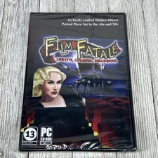 Film Fatale: Lights, Camera, Madness! (New PC CD-ROM) Windows Hidden Object Game