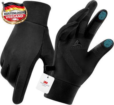 3M Thinsulate Winterhandschuhe, Fahrradhandschuhe, Laufhandschuhe, Rutschfest Un