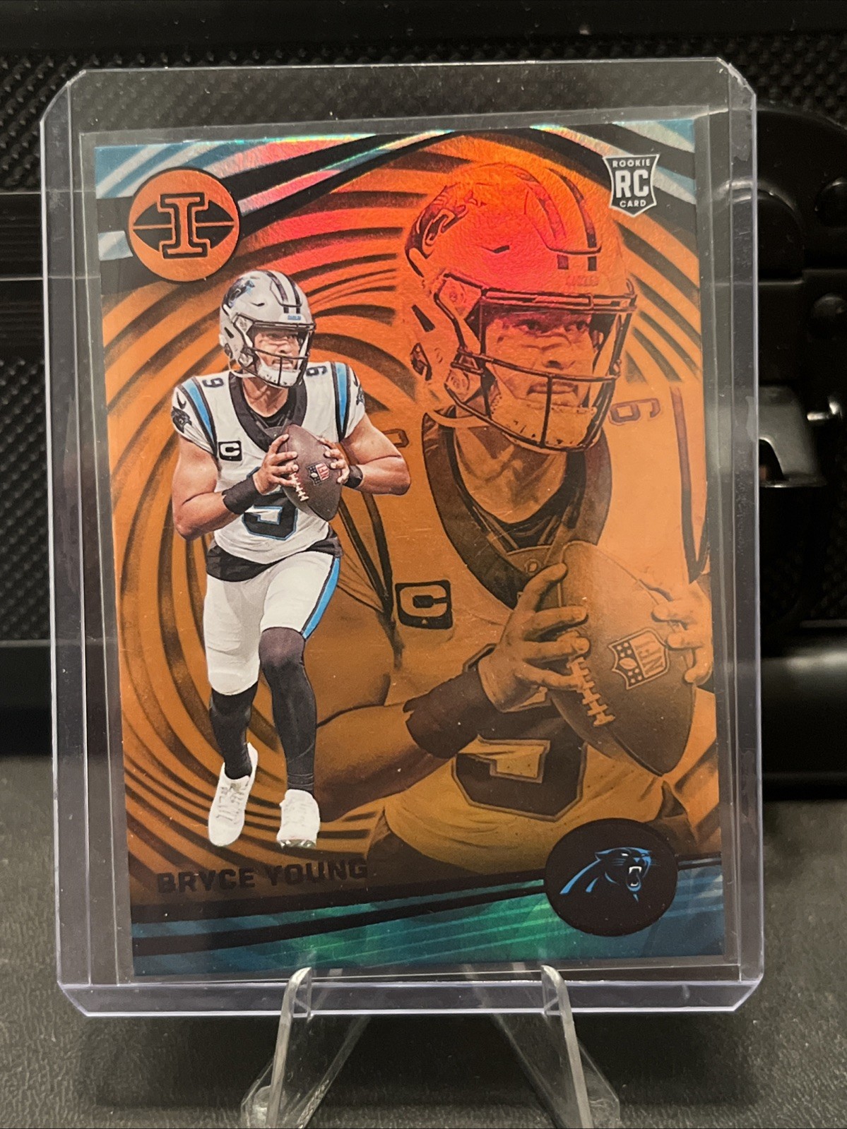2023 Panini illusions Bryce Young RC #15 Orange Parallel Rookie - Panthers