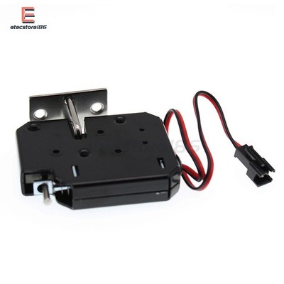 DC 12V Electromagnetic Electric Control Lockers Lock Latch Steel For Door Drawer