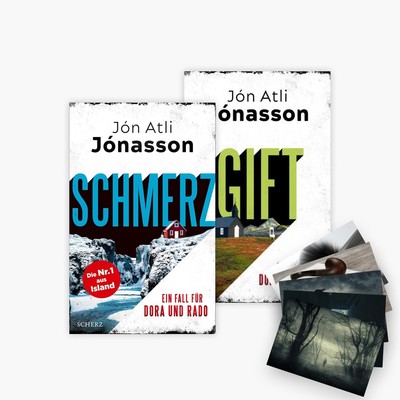 Jón Atli Jónasson / Die Dora-und-Rado-Reihe Band 1+2 plus 1 exklusives Postk ...