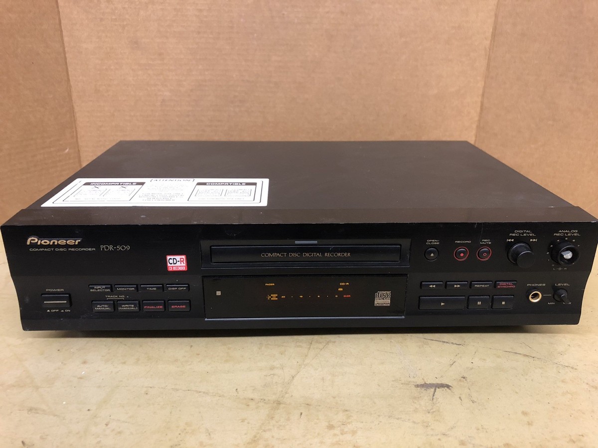 Pioneer PD-R509 CD Recorder for sale online | eBay