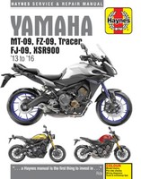 Yamaha MT-09, FZ-09, Tracer, FJ-09, XSR900 (03 -19) 2013 To 2019 Matthew Coombs