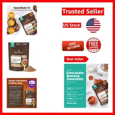 Gourmet Non-GMO Cacao Powder 1:1 Cocoa Substitute - Sustainable & Delicious 24oz