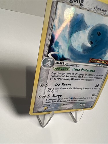 CREASE Dewgong Reverse Holo DeltaSpecies Dragon Frontiers AUTHENTIC Pokemon Card - Picture 6 of 23