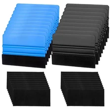 20 Pack Squeegee for Vinyl Felt Squeegee 4 Inch Vinyl Wrap Squeegee with 20Pc...