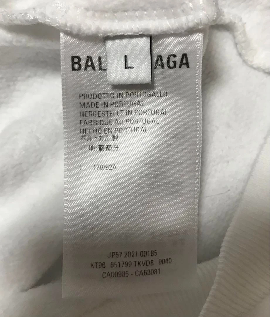 Felpa con cappuccio multi toppa Balenciaga Nasa