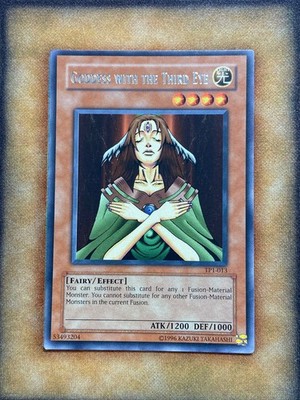 Yugioh Goddess With the Third Eye TP1-013 Rare NM