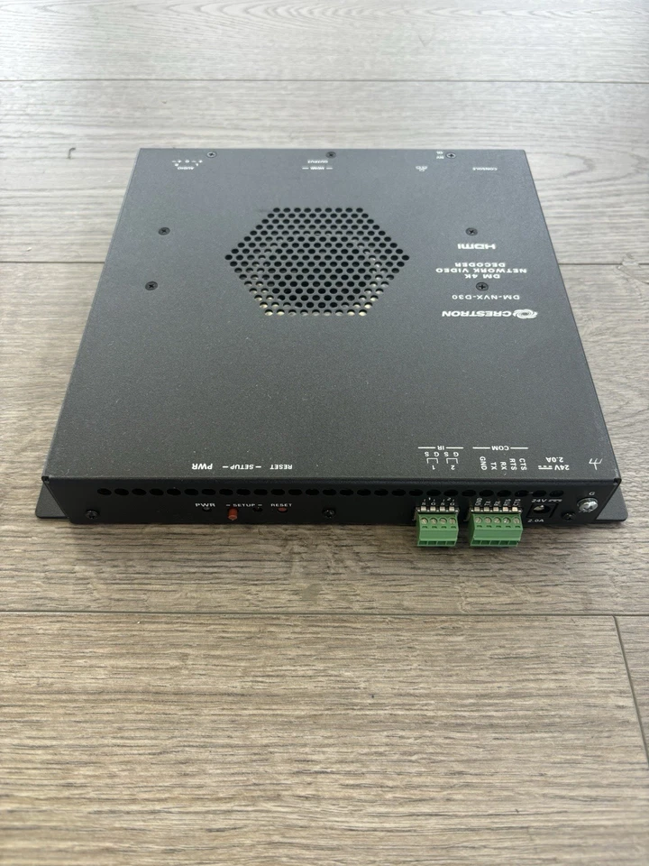 Decodificador de video en red Crestron DM-NVX-D30 DM 4K Foto 4 de 4