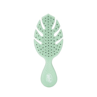 Wet Brush Go Green Mini Detangler Green - Detangling Travel Hair Brush -