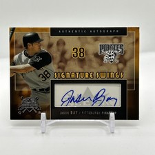 2005 Fleer National Pastime - Signature Swings Jason Bay #SS-BAY (AU)