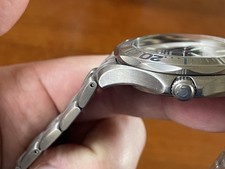 Omega Seamaster "Peter Blake Ti" 41mm Titanium Dive Watch -RARE Crimson- 2231.80 8