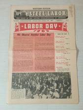 Steel Labor News septiembre 1963 USWA testifica sobre la lucha contra la discriminación