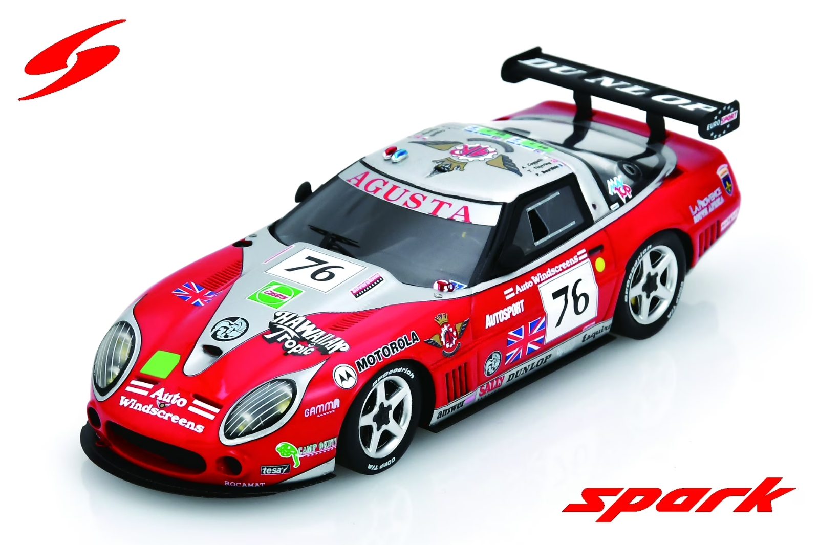 1/43 Corvette Callaway  Le Mans 24 Hrs 1995 #76  P.Bourdais