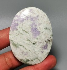 New Find Lucky Jade Palm Reiki Stone Healing