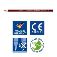 Buntstifte Staedtler Noris Colour 12Er Set Siena, Rutschfest, Sechskantformat