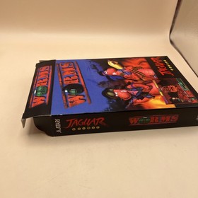 Atari Jaguar Worms cartridge Cib