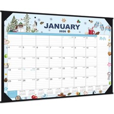 2026 Desk Calendar - Large Desk Calendar 2026 Jan.2026 - Dec.2026 22" x 17" 1...