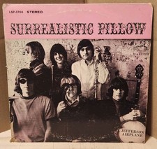 Jefferson Airplane Surrealistic Pillow vinyl record 3766 1967 VG+