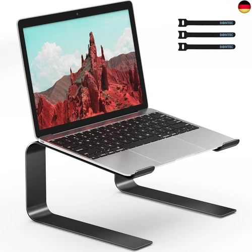 BONTEC Ergonomischer Laptop Ständer für Schreibtisch, Notebook-Ständer Ko
