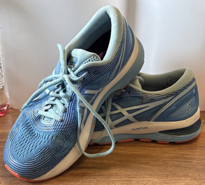 Asics Gel-Nimbus 21 Flyte Foam Energize Neutral 1012A155 US SIZE 9.5 WIDE WOMENS