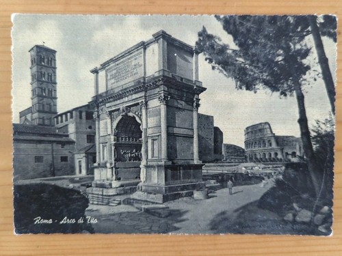 Vintage Lot 8 Rome ITALY Postcards Sepia Photo David Borghese Bernini Unposted - Picture 6 of 18