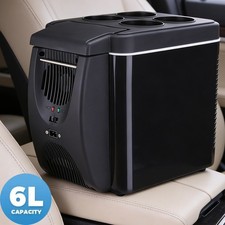 Elektrische Kühlbox 6L Tragbarer Mini-Kühlschrank für Auto mit Kühl-/Heizfunktio