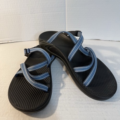 Chaco Womens Zong X Ecotread Slip On Slide Adjustable Sandals Blue Gorpcore 10 - Picture 5 of 19