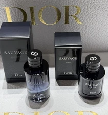 2 Dior Sauvage travel set - mini travel size EDP 10 1ML , Elixir 7,5  ML - NEW