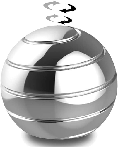 Kinetic Desk Ball,Full Optical Illusion Fidget Spinner Ball,Gifts for Men,Wom... - Picture 10 of 12