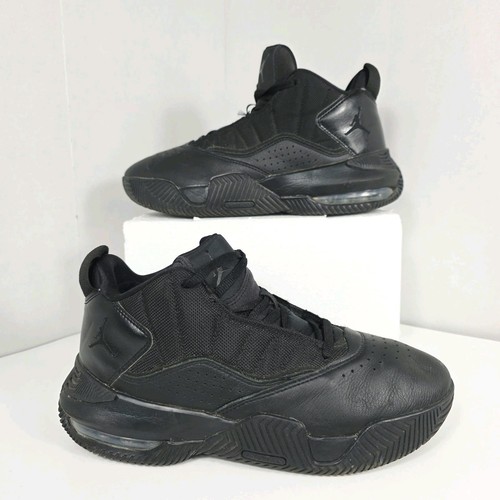 Nike Air Jordan Men's Size 8 Stay Loyal Shoes Triple Black Sneakers DB2884-002