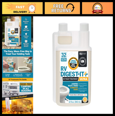 #ad #ad Ultra RV Toilet Treatment 32 Uses Super Concentrated Eliminates Odors amp; Liqu $43.99