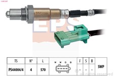 Lambdasonde Sensor Abgassteuerung EPS 1.997.597 für 406 306 CITROËN SAXO C5 307
