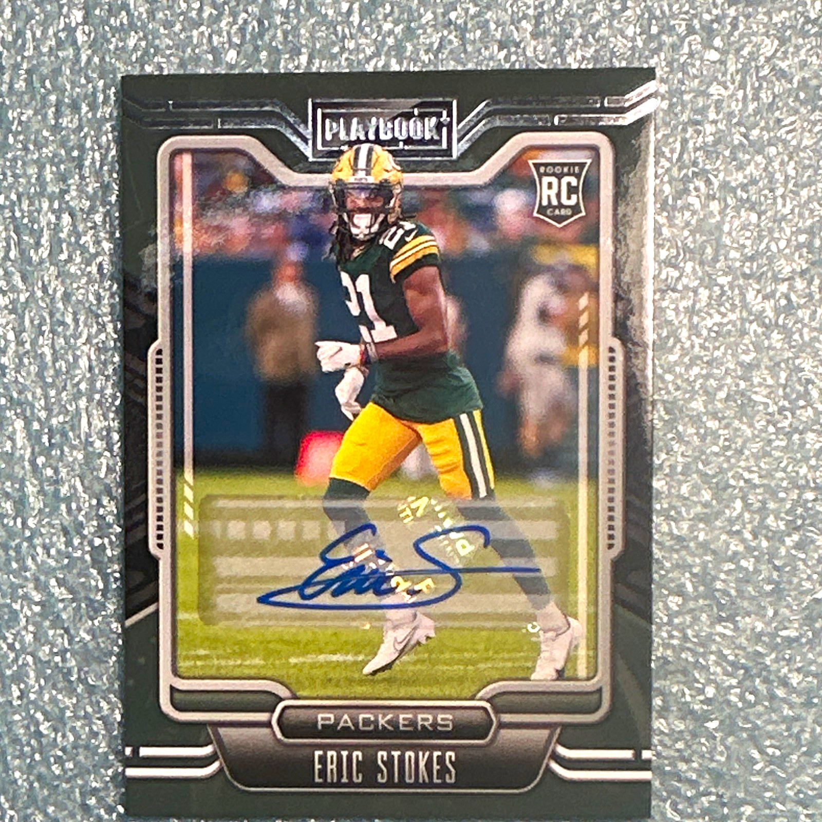 Eric Stokes Panini Playbook #152 Autograph