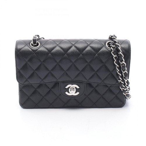 Chanel Matelasse W Flap Shoulder Bag Indian Calf r0_0720